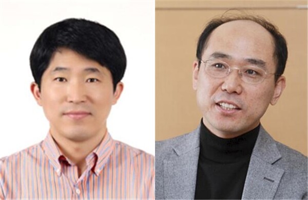 [배기동 KT Enterprise부문 공간/영상DX사업담당  상무(왼쪽)-위정현 한국게임학회  회장]