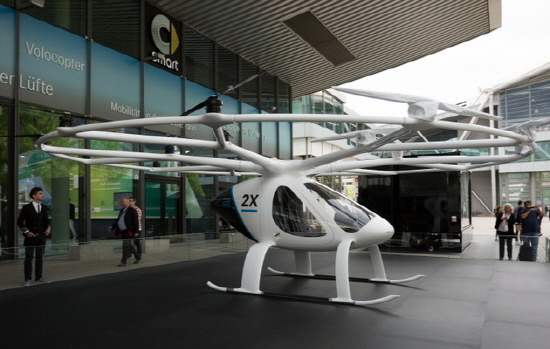 [독일 스타트업이 개발한 항공택시 볼로콥터. 사진=볼로콥터 홈페이지]