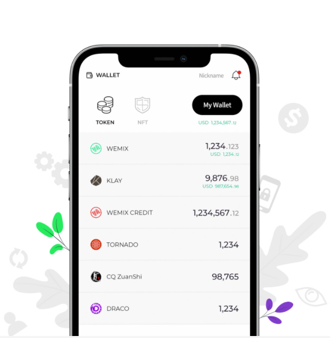 위믹스 월렛. 출처: 위메이드트리 홈페이지