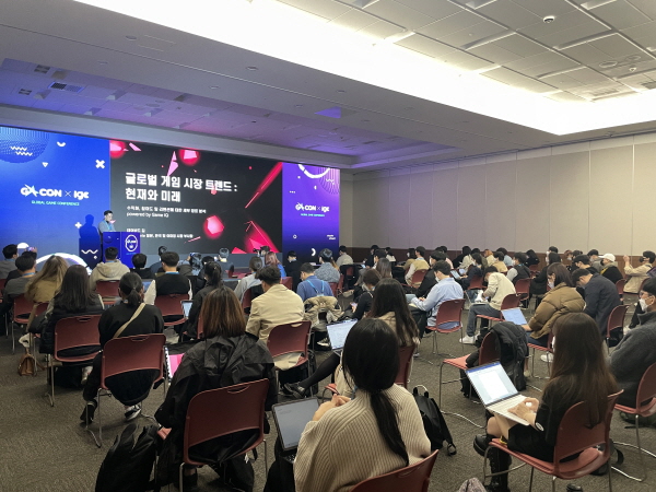 데이비드 김 부사장 강연 현장.. 사진=앱애니