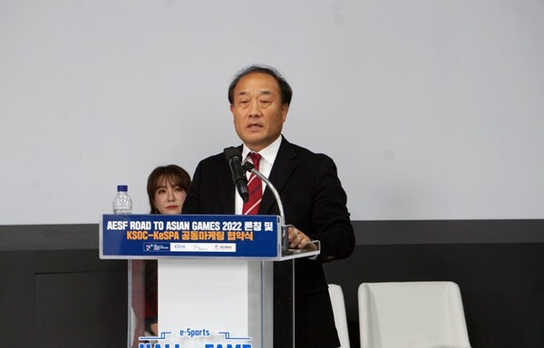 [김영만 한국e스포츠협회 회장]