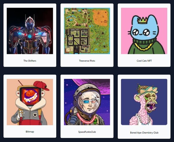 CloneMyNFT닷컴 홈페이지