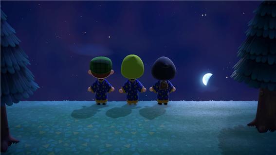 [친구들과 별 보며 소원 빌기]