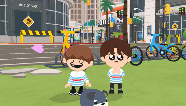 이로운(동생)-이루다(형) 캐릭터. 