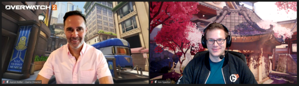 - 아론 켈러 디렉터(우) / 존 스펙터 커머셜 리더(좌)