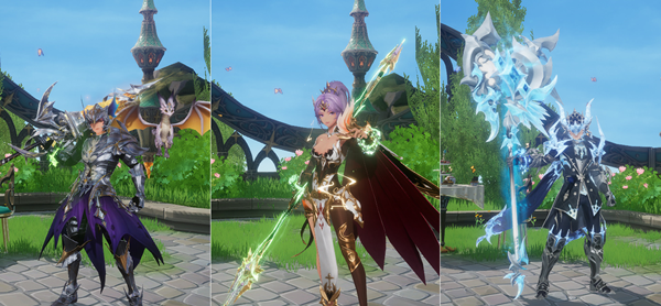 원작 영웅 디자인에 세븐나이츠 레볼루션만의 개성있는 디자인 요소를 더했다. 