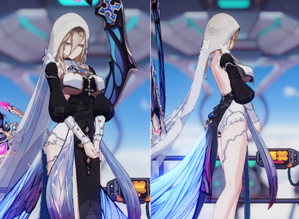 굉장히 파격적인 패션을 자랑한다