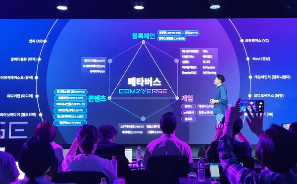 메타버스에는 콘텐츠-블록체인-게임 3개의 기술력이 모두 담겨있다