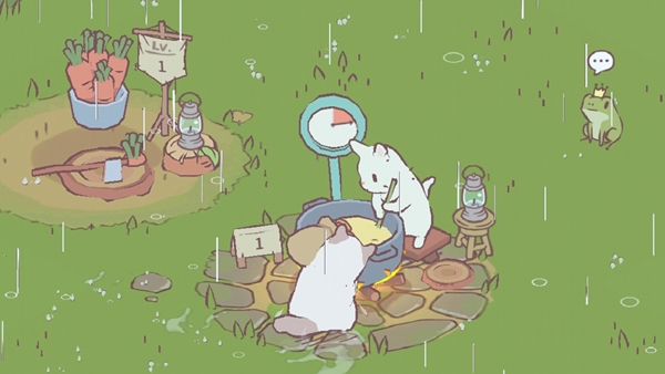 - 비가 오나 눈이 오나 열심히 스프를 만든다냥