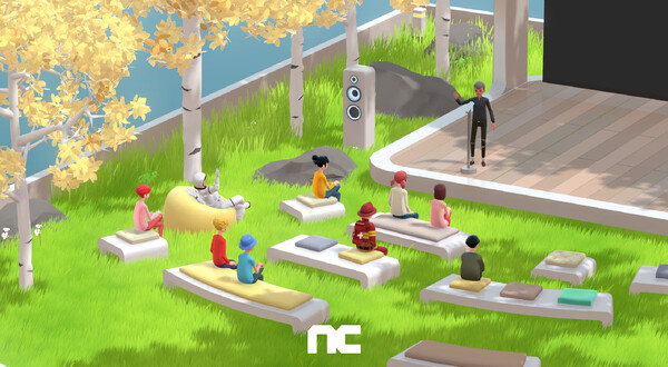 엔씨 메타버스 직무설명회가 열리는 미니버스