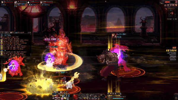 - 폭룡왕 바칼 2페이즈 컷인