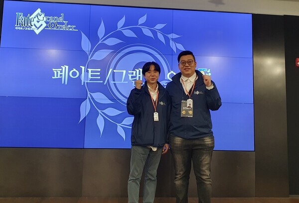 신원보 사업 본부장(좌), 이종혁 사업부장