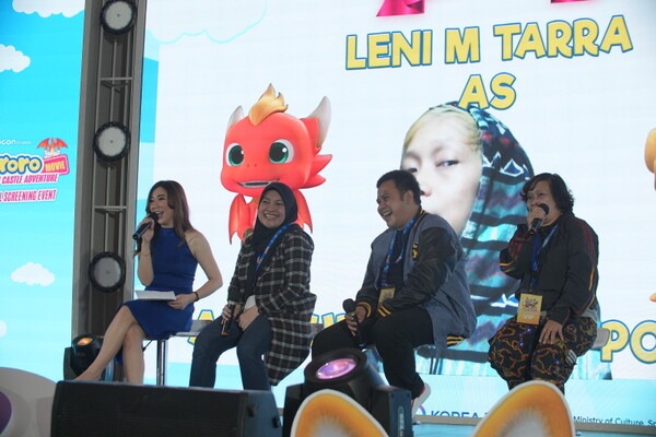 한국 인기 애니메이션 ▲‘뽀로로 드래곤캐슬 대모험’ 상영회. 사진=콘진원