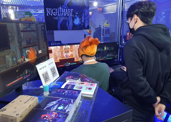 아케이드 게임의 인기가 대체적으로 많다 