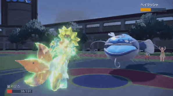 풀테라와 기가드레인 채용으로 어써러셔를 기점으로 삼을 수 있다 