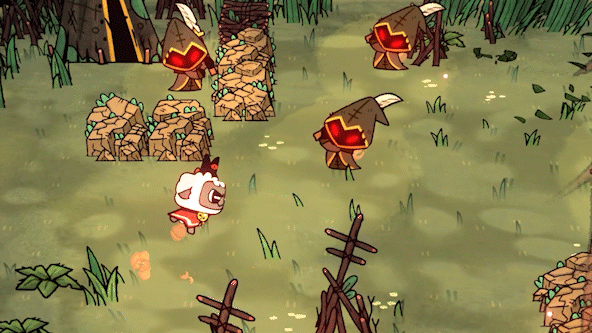 신규 공격 방식인 '묵직한 공격'은 강력한 데미지와 함께 적을 넉백시킬 수 있다 - 이미지 출처 : 스팀