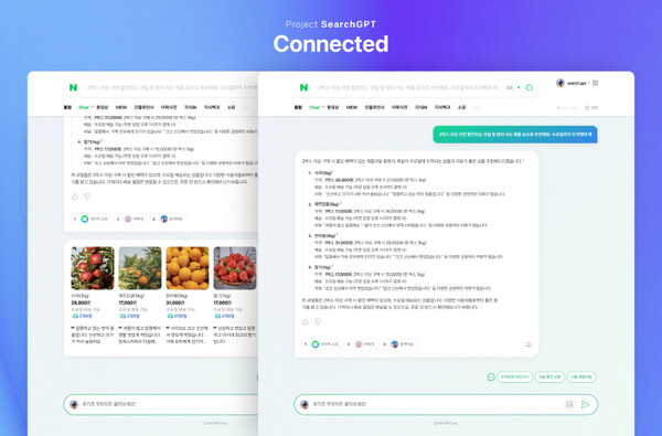  ‘Search GPT 프로젝트’ 샘플 이미지 