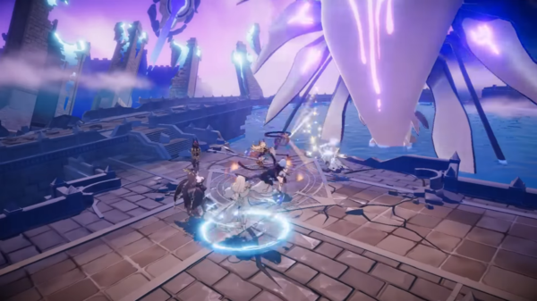 길드 레이드 보스 ‘샤리트’ 공략 모습