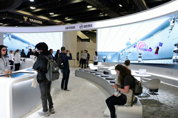 - GDC 2023 위메이드 부스 전경 