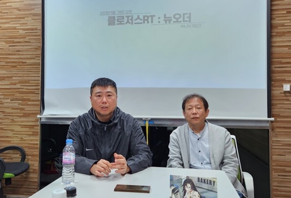 이종훈 개발 총괄 PD(좌), 심승준 개발수석