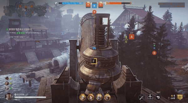 - 다양한 오브젝트가 전투의 재미를 더한다 