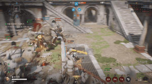 - 묵직한 타격감과 화려한 연출 그리고 떼쟁의 재미는 확실한 편이다 