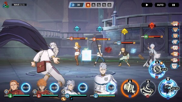 아레나는 캐릭터의 스펙보다도 속성과 조합이 승리의 열쇠를 쥐고 있다