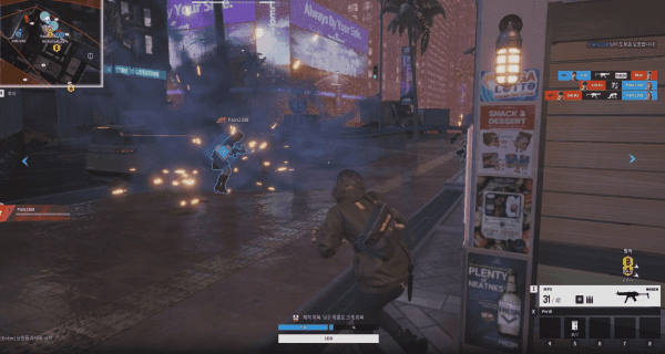 - 확킬까지 내야하기 때문에 적 사살에 필요한 총알 수가 많은 편이다