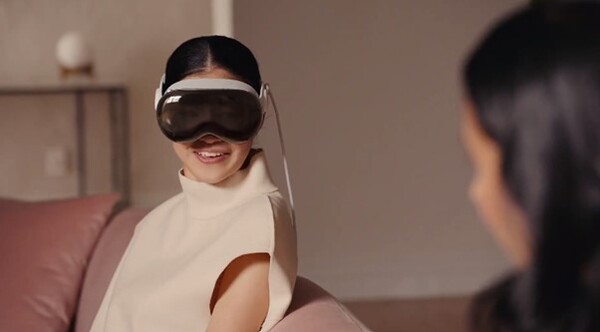 애플의 혼합현실(MR) 헤드셋 ‘비전 프로’. 사진=애플