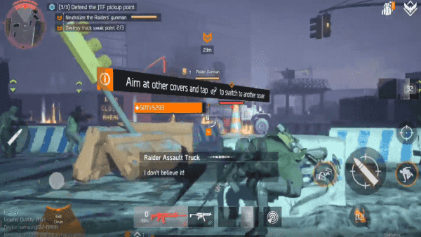 - 엄폐물을 끼고 싸우는것이 정말 중요합니다