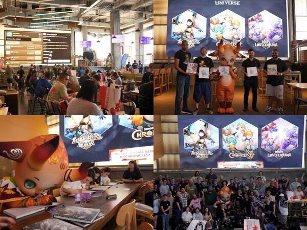 서머너즈 워 댈러스 투어 현장