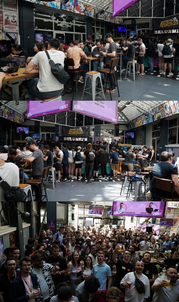 서머너즈 워 파리 투어 현장