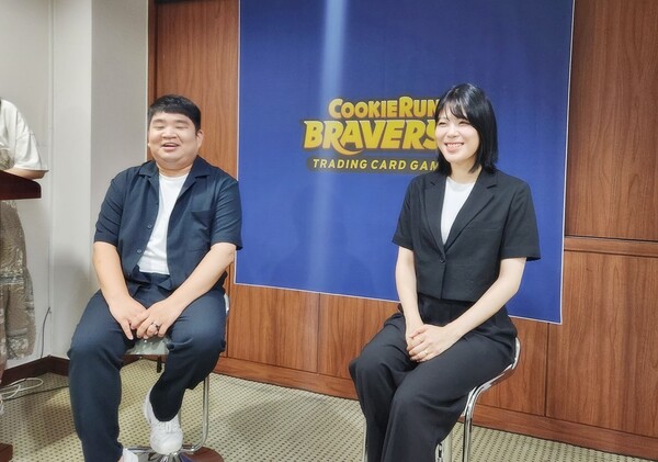 - 이창헌 쿠키런 브레이버스 PD(좌), 권정민 리드 콘텐츠 디자이너