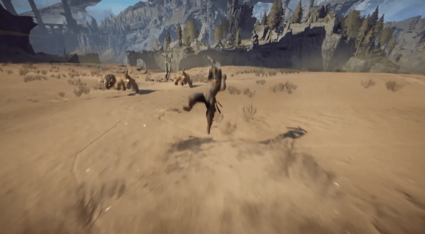 - 모래를 사용하는 화려한 액션이 아틀라스 폴른의 핵심이다 