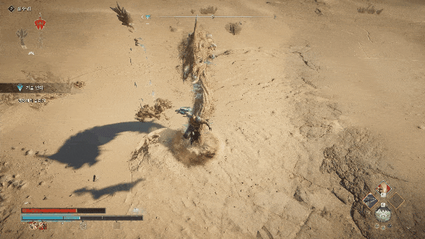 - 공중에서도 자유로운 전투가 가능하다