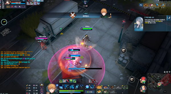 - 스킬만 적중한다면 자동으로 아군을 지원할 수 있습니다