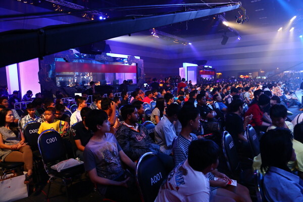 .e스포츠 '2013 PBIC 태국' 관중석. 사진=권대호