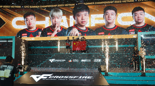 CFS 썸머 챔피언십 우승을 차지한 올게이머스