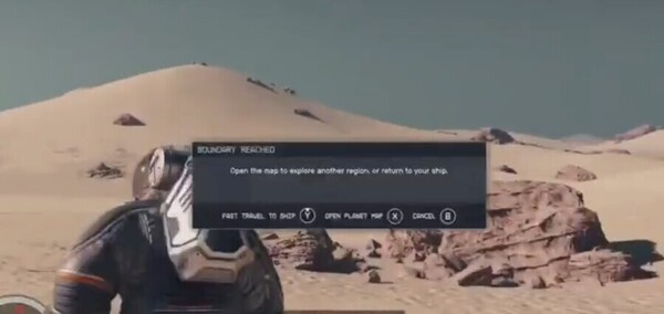 - 현재는 삭제된 유출 영상에서 나오는 경고창