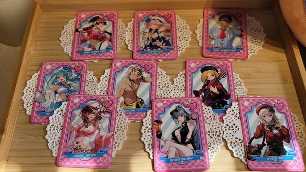 수집욕을 불러일으키는 포토카드들