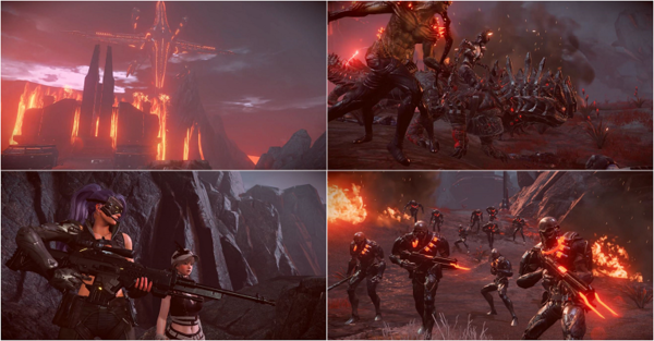 ‘아레스’ 신규 지역 ‘애쉬마운틴’의 배경 디자인과 시나리오