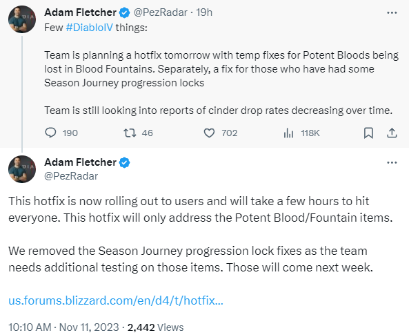 - 애덤 플레처 SNS 소식