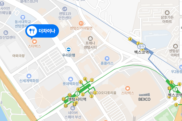 - 더차이나 위치(출처: 네이버 지도)