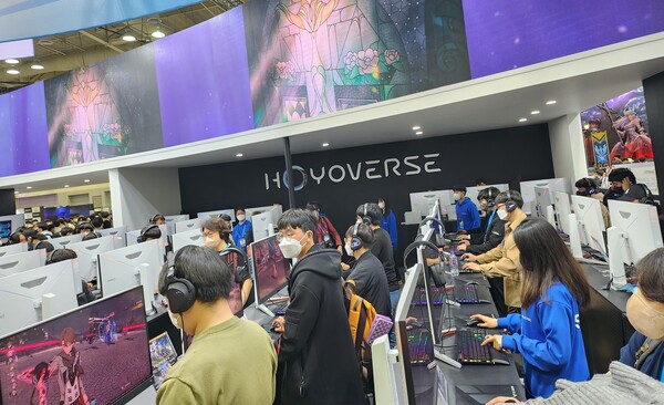 - 지스타 2022 제2 전시관을 정복한 호요버스