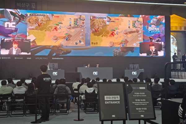 - 정소림 캐스터와 인플루언서들이 함께하는 배틀 크러쉬 플레이
