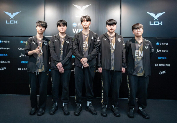 2024 LCK 스프링에서 T1의 천적임을 각인시킨 젠지. 사진제공=LCK