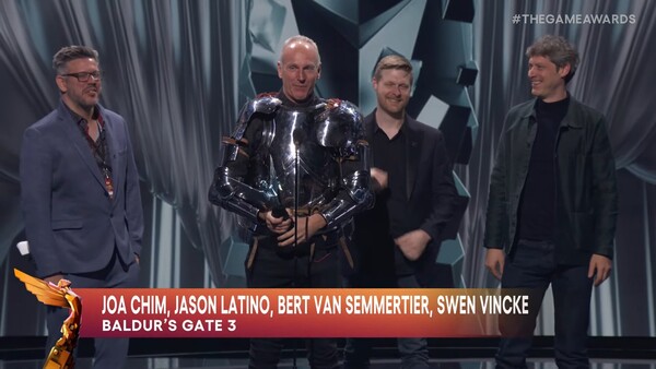 - 더 게임 어워드에서 GOTY를 수상한 '발더스 게이트3'