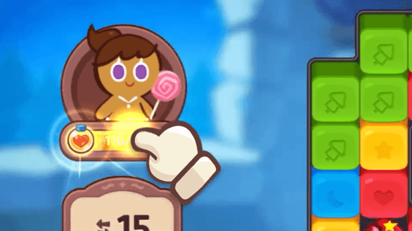 - 쿠키들의 스킬과 다양한 부스터 효과로 시원하고 속도감 있는 진행을 보이는 퍼즐 모드 