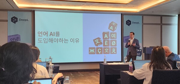 딥엘 라이트 프로는 딥엘의 자체 거대언어모델(LLM)로 구동되는 첫 서비스다. 사진=박명기