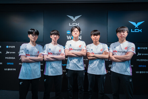 2024 LCK 서머 2주 차에서 '천적' T1을 만나는 광동 프릭스